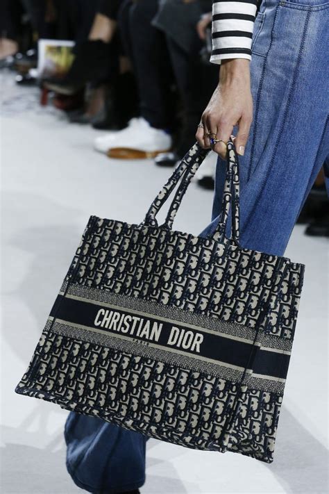 christian dior shopper bag|christian dior canvas tote bag.